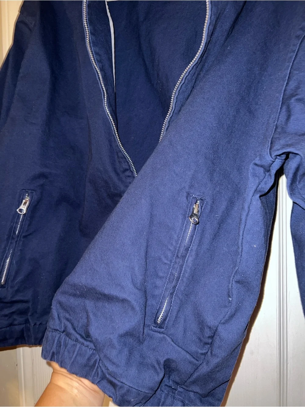 Nike sb Navy Blue Full Zip skate Jacket men size XL